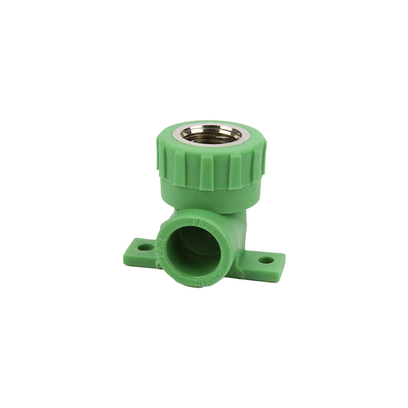 PPR 90° Female Threaded Elbow With Disk | OEM Brass Elbow Fitting | DESO